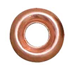 5/8" Bright Brass Backplate, Colonial Bronze 778-3