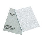3" X 4" Film Abrasive Pad Aluminum Oxide Hook and Loop 320 Grit 100/Box SurfPrep SP3X4HLF320