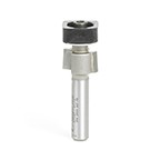 3/4" Carbide Tipped Laminate Trimmer with Euro Square Bearing 1/4" Shank Router Bit Amana Tool 47148
