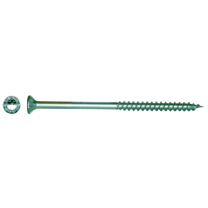Flathead ASSY Drive Assembly Screw with Nibs 2-3/4" x #8 Zinc Box of 200 WE Preferred