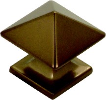 Studio Knob 1-1/4"  Dia Venetian Bronze Hickory Hardware P3015-VBZ