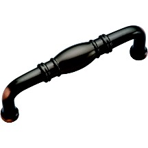 Belwith K47-OBH Traditional Handle, Centers 3in, Oil Rubbed Bronze Highlighted, Prestige Program Series