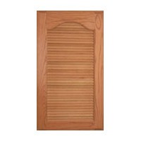 Omega National L1001MUF1, Machined Wood Door Inserts, Louver Panel Kits, 36 Wide Slants, Maple