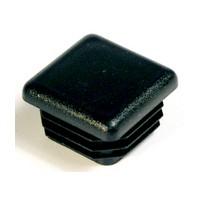 Square Glide/Cap for 1" Square Table Legs Black Superior Components 1202-U-14