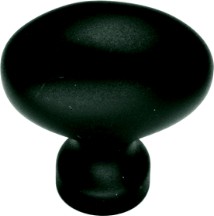 Belwith P9175-10B Oval Knob, Length 1-1/4, Oil Rubbed Bronze, Power &amp; Beauty Series