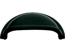 Belwith K343 Cup/ Bin Handle, Centers 3in, Oil Rubbed Bronze, Power &amp; Beauty Series