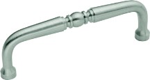 Belwith P9720-15 Traditional Handle, Centers 3-1/2, Satin Nickel, Power &amp; Beauty Series