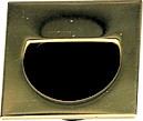 Sugatsune SP-35/PB Recessed Pull, Length 1-3/4 (44mm), Polished Brass