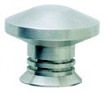 Siro 44-164 Modern Knob, Centers 27mm, Brushed Stainless Steel, Stainless Steel Bar Pull