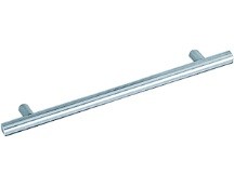 Sugatsune 2653 27 Series Bar Pull 13-7/16" (342mm) Centers, Satin Stainless Steel, 16" (406mm) Long