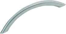 Sugatsune 3096 Bow Handle, Centers 3-3/4 (96mm), Satin Stainless Steel, 30 Series