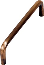 Colonial Bronze 753-10B Plain Handle, Centers 4in, Oil Rubbed Bronze, 753 Series