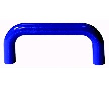 Hardware Concepts 2528-339 Plain Handle, Centers 4in, Blue, Nylon Series