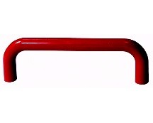 Hardware Concepts 2528-333 - Plain Handle, Centers 4, Red, Nylon Series