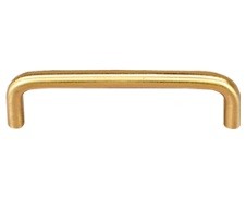 Wire Pull 4" Center to Center Dull Brass WE Preferred K271-4BB