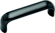 Belwith K1-BLN Plain Handle &amp; Pull, Centers 3in, Black Nickel, Power &amp; Beauty Series