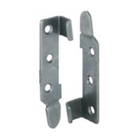 Hafele HE271-05-906 Surface Mounted Post Hanger, 3-7/8 long, 50 Sets of 4 Male &amp; 4 Female