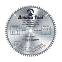 Amana Tool MD10-803 10in Double Sided Melamine &amp; Laminate Circular Saw Blade, Carbide Tipped, 80T, HATB, -5-deg, 5/8 Inch Bore