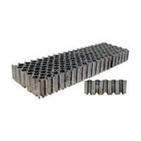 SENCO X08NRA, Corrugated Fasteners, 1in Crown, 25-Gauge, Length 1/2, Box 4,000