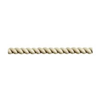 Machined Wood Split Rope Molding  Standard Twist  1/2" W x 96" L  Cherry Omega National MS00422CUF2