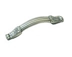 Belwith F517 Theme Handle, Centers 3in, Antique Pewter, Richelieu