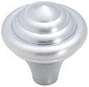Amerock BP19257-26D Round Design Knob, dia. 1-1/4, Brushed Chrome, Abstractions