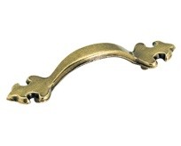 Amerock BP3421-BB Theme Handle, Centers 3in, Burnished Brass, Vintage Series