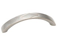 Amerock BP24007-WNC Bow Handle, Centers 3-3/4 (96mm), Weathered Nickel Copper, Galleria