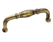 Amerock BP53013-EB Traditional Handle, Centers 3in, Elegant Brass, Allison Series