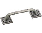 Amerock BP4482-WN Footed Handle, Centers 3-3/4 (96mm), Weathered Nickel, Ambrosia