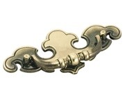 Amerock BP768-AE Drop Handle, Centers 2-3/4, Antique Brass, Vintage Series