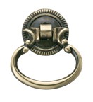 Allison Value Ring Knob 1-9/16" Long Antique English Amerock BP886AE