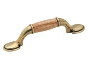Amerock BP76245-OB Footed Handle, Centers 3in, MultiTone, Royal Family