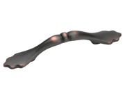 Amerock BP1301-ORB Footed Handle, Centers 3in, Oil Rubbed Bronze, Brass &amp; Sterling Traditions