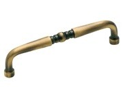 Amerock BP1452-AE Traditional Handle, Centers 4in, Antique Brass, Allison Series