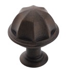 Amerock BP53035-ART Round Design Knob, dia. 1in, Antique Rust, Eydon