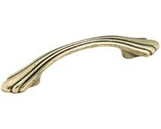 Amerock BP1395-R1 Design Handle, Centers 3in, Regency Brass, Radiance Series