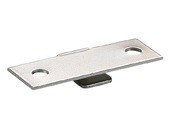 106 Series Shelf Rest for Double Slotted Brackets Anochrome Knape and Vogt 106 ANO