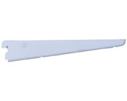 Schulte 7903-1118-11, 18-1/2 HD Double Slotted Shelf Bracket, White