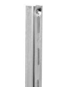 KV 87 ANO 96, 96in 87 Series Single Slotted Shelf Standard, Anochrome, Knape and Vogt