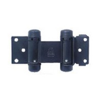 Bommer 1514-603, Louver Door Spring Hinge, Double Acting, Light Duty for 7/8 - 1in Thick Doors, Dull Zinc