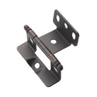 Full Wrap Free Swing Inset Hinge with Ball Tip for 3/4" Thick Doors Nickel Amerock PK3175TB14