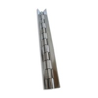 Larsen &amp; Shaw 1419E04SS, 72in Piano Hinge, 1-1/2 Open Width, Stainless Steel