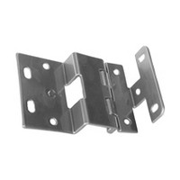 WE Preferred PROIH74-26D 5-Knuckle Overlay Hinge for 3/4 Thick Doors, Dull Chrome