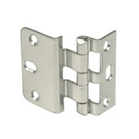 WE Preferred P349-26D 5-Knuckle Hinge for Inset Doors, Dull Chrome