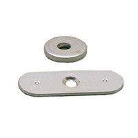 15mm dia. x 1.5mm Thick Strike Plates Round Type Zinc Wood Technology 7080.015.098
