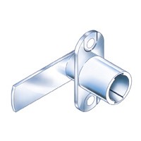 CompX Timberline CB-197 Timberline Lock Cylinder Body Only, Vertical Mount, 180-Degree Rotation, Cylinder Length 3/4, Setback 9/32, Cam Ext 1-23/32in