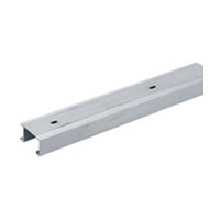 Hettich 050 470, Extruded Aluminum Track, 75lb Capacity for 3/4 or 1-3/8 Thick By-Pass Doors, 1-3/4 W x 15/16 H x 120 L, Aluminum