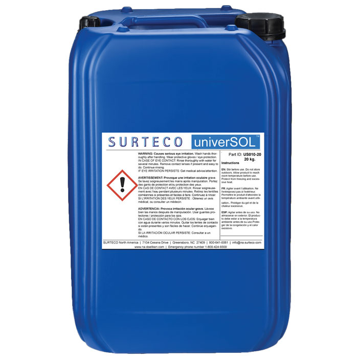 univerSOL Waterbased Non-Flammable Edge Banding Release Agent Surteco US010-20