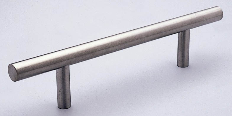 Hi Line HL15133-38 Stainless Steel Bar Pull 5" (128mm) Centers, Brushed Stainless Steel, Long